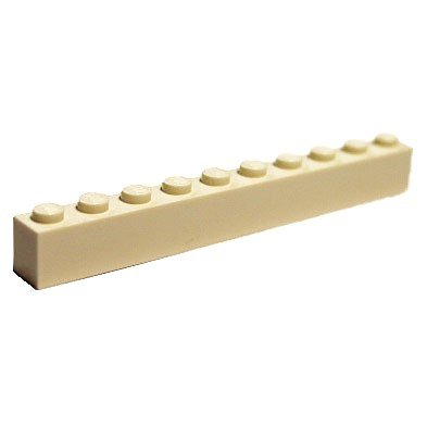 LEGO Parts and Pieces: White 1x10 Brick x20