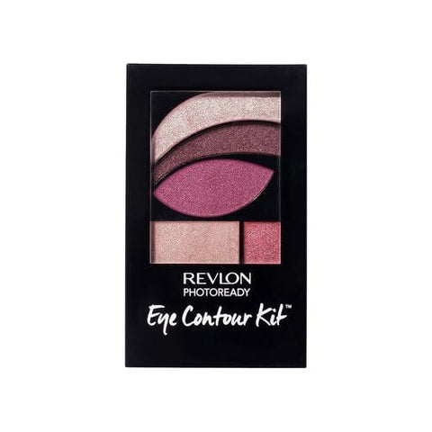 REVLON PhotoReady Eye Contour Kit, Eyeshadow Palette with 5 Wet/Dry Shades & Double-Ended Brush Applicator, Romanticism (540), 0.1oz - Pack of 2