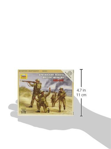 Zvezda Models 1939-1945 British Infantry Kit