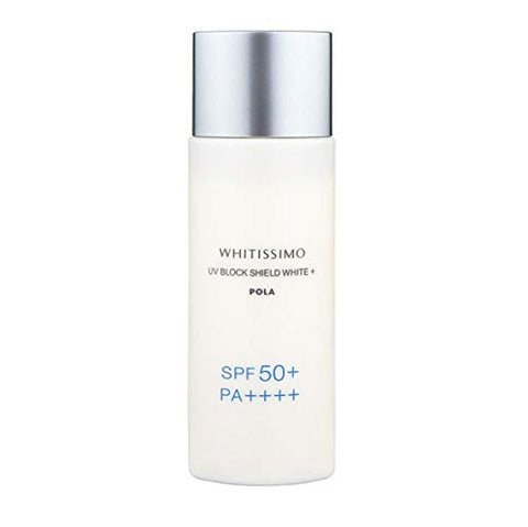 POLA WITISSIMO UV Block Shield White Plus Fluid SPF 50+ PA++++ Sunscreen Lotion, Isolating Resistant UVA And UVB Hydrating Soothing Lotion, 50ml