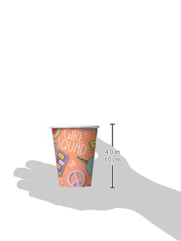 Amscan Selfie Celebration Paper Cups - 9 oz., Pack of 8