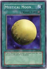 Yu-Gi-Oh! - Mystical Moon (LOB-094) - Legend of Blue Eyes White Dragon - Unlimited Edition - Common