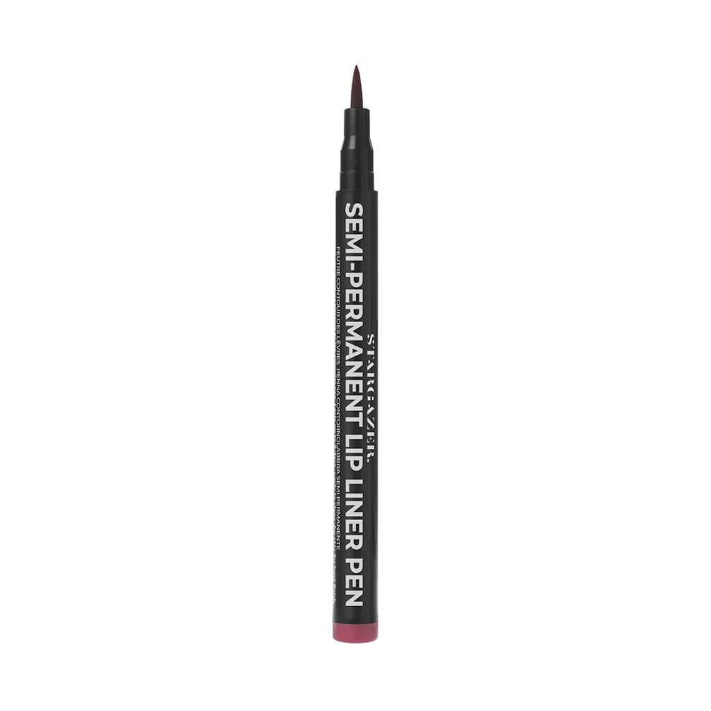 Stargazer Vegan Waterproof Semi-Permanent Lip Liner Number 6. Up To 24 Hour Lip Coverage With Fine Tip Applicator.