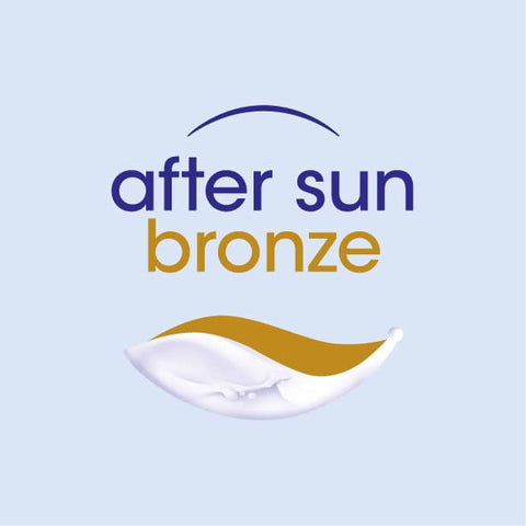 NIVEA SUN After Sun Bronze Lotion (200 ml), Combination Tan Prolonger and After Sun Care, Tan Prolonging Hydrating Moisturiser with 24 Hour Effectiveness