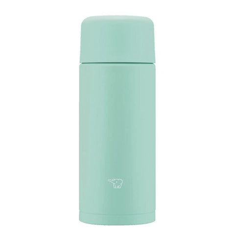 Zojirushi SM-MA25-AL Water Bottle, Seamless Water Bottle, Small Capacity, 8.5 fl oz (250 ml), Screw, Stainless Steel Mug, Soft Turquoise, Integrated with Strings and Washer, Easy to Clean, Only 2