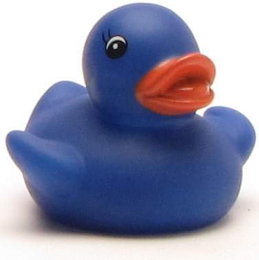 Rubber Duck Belinda blue 5 cm