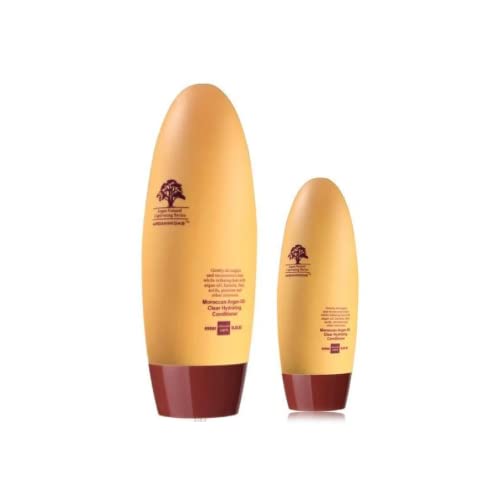 ARGANMIDAS Moroccan ARGAN Oil Clear Hydrating Conditioner Bonus 2 pack 15fl oz and 6.8 oz