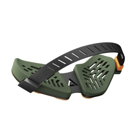 DELTAHUB Carpio G2.0 - Advanced Ergonomic Right-Handed Gaming Wrist Rest for Mouse - Superior Support for Serious Gamers - Anti-Fatigue, Smooth Glide (Large, Right, Green)