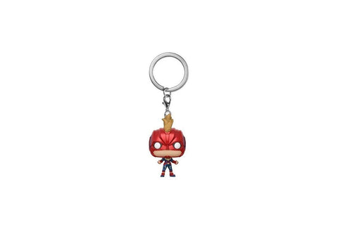Funko Pop! Keychain Marvel: Captain Marvel Masked Toy, Multicolor