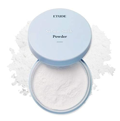 ETUDE Sebum Soak Powder 5g (23AD) | Makeup Powder for Oily Face with Sebum Control, Soft Skin Effect and Matte Finish | Flawless Long-Lasting Make up | Kbeauty