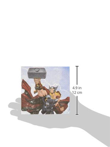 16 Marvel Epic Avengers Superhero Birthday Party Beverage Napkins