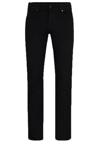 BOSS Delaware Slim Fit Stretch Jeans Black Night