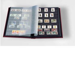 Lighthouse 16-Black Page Stamp Stockbook LS4/8 Black