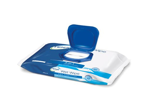Tena Wet Wipes - 12 packets of 48 wipes