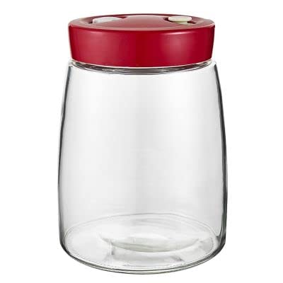 lakeland Fermentation Jar with Air-Release Valve 1.4L - Ideal For Kimchi & Sauerkraut