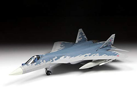 ZVEZDA 7319 - Russian Fifth-Generation Fighter SU-57 - Plastic Model Kit Scale 1/72 Lenght 29.5 cm / 11.5" 122 Parts