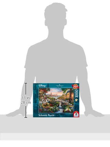 Schmidt 59489 Thomas Kinkade: Disney 101 Dalmations Jigsaw Puzzle (1000pc), Colourful