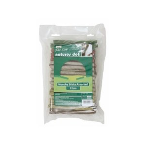 PPI 12Cm Rawhide Dog Chews Munchy Sticks Natural Dog Treats, Chicken, 1 kg