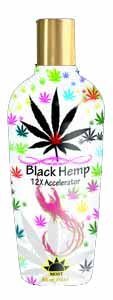 Most Products BLACK HEMP 12X Accelerator Tanning Lotion - 8.5 oz.
