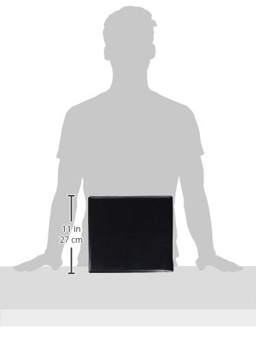 NEW BCW 2" ALBUM - PLAIN - BLACK