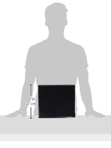 NEW BCW 2" ALBUM - PLAIN - BLACK