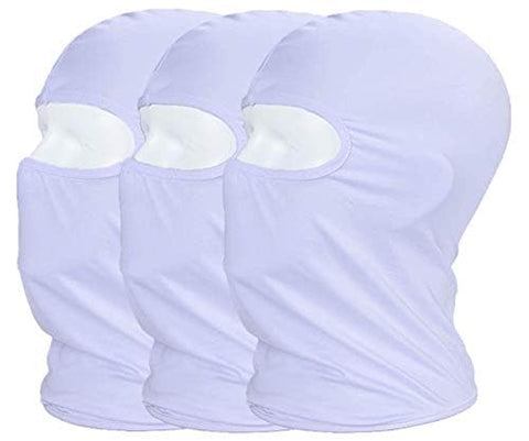 MAYOUTH Balaclava Ski Face Mask for Men Sun Uv Protection Windproof Neck Gaiter Face Cover Face Mask Under Motorcycle Helmet Cycling Outdoor Sports 3-Pack