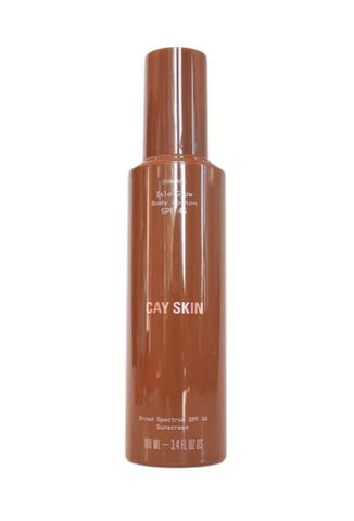 Cay Skin Isle Glow Body Lotion SPF 45 with Sea Moss and Cocoa Seed Butter