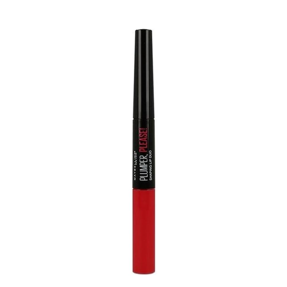 Maybelline Newyork Plumper Please Shaping Lip Duo Lipstick, 235 Hot & Spicey