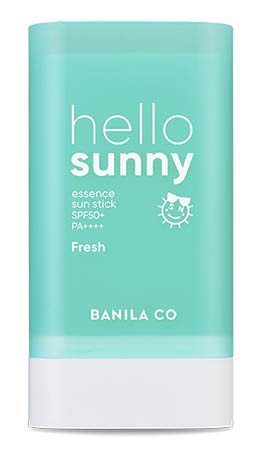 BANILA CO. Hello Sunny Essence Sun Stick SPF50 + PA ++++ Fresh 18.5g. Effectively controls sebum for oily skin