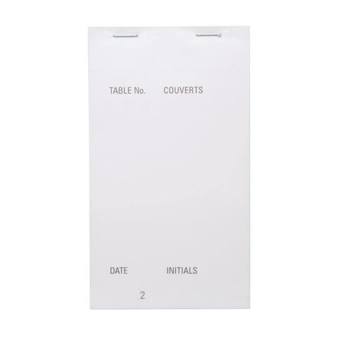 50X Triplicate Check Pad Waiter Bar Restaurants Hotels Food Order Book 3.75X6.5