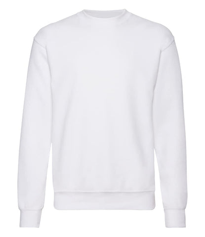 Fruit of the Loom Men's 62-202-0 Pullover Sweater, White, S