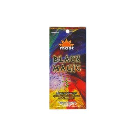 Lot of 5 Black Magic Bronzer Tanning Lotion Packets by Most