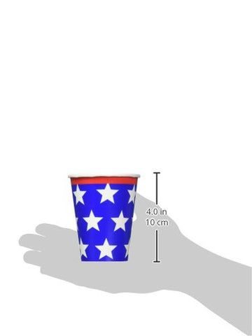 Red, White and Blue Stars Party Cups, 9 oz., 18 Ct.