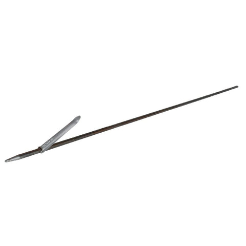 Seac 17-4 PH Stainless Steel Tahitian Shaft for Spearguns, Single Upper Barb, Ã˜6.25mm