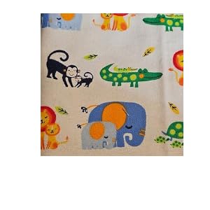 Boo Boo Rice Bag for Kids, Soft Fabric Cold Pack, Cold Hot Therapy, Ice Packs, First Aid Injuries Toothache, Breast Feeding, Reusable Eco Friendly Non toxic, Cute warm Compress (Zoo Animals)