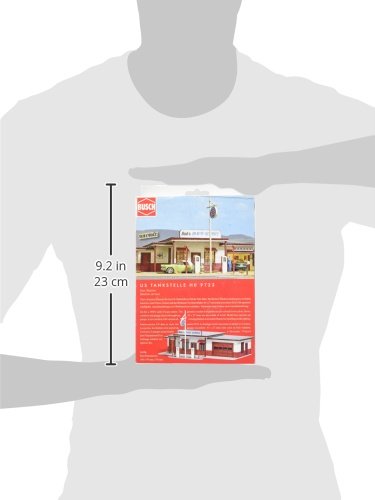 Busch 9723 Bob's HiWay Service Stn HO Scale Building Kit