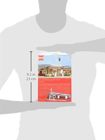 Busch 9723 Bob's HiWay Service Stn HO Scale Building Kit