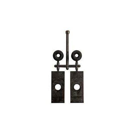 A.S.F.(R) Bettendorf 50-Ton Fully Sprung Metal Trucks -- 33 Smooth Back All Metal Non-Magnetic Wheels"
