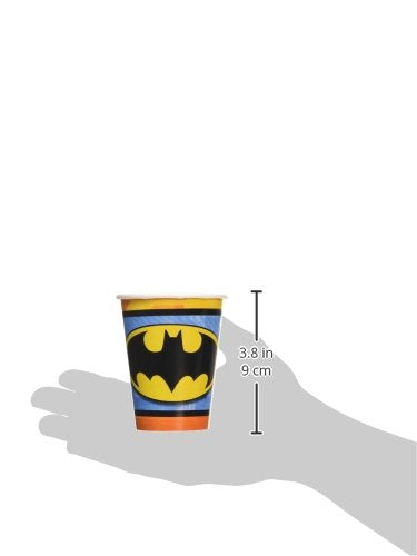 Amscan 581386 BatmanÃƒÆ’Ã†â€™Ãƒâ€šÃ‚Â¢ÃƒÆ’Ã‚Â¢ÃƒÂ¢Ã¢â‚¬Å¡Ã‚Â¬Ãƒâ€¦Ã‚Â¾ÃƒÆ’Ã¢â‚¬Å¡Ãƒâ€šÃ‚Â¢ Cups, 9 oz., 8 pcs, Party Favor