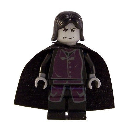 Lego Harry Potter Professor Severus Snape Minifigure with Black Cape