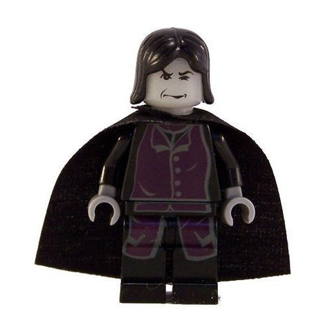 Lego Harry Potter Professor Severus Snape Minifigure with Black Cape