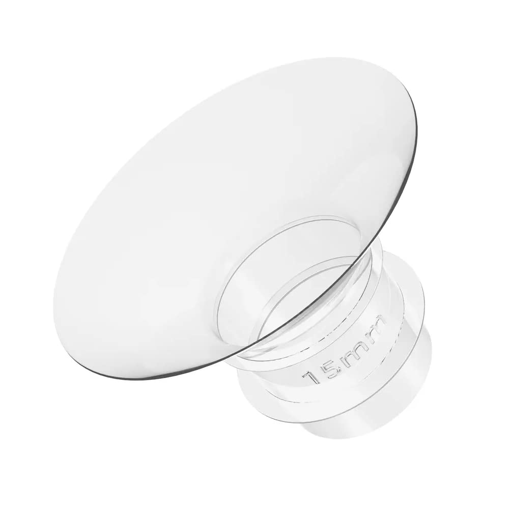 Upgrade Your Breast Pump with NurivaFit Silicone Flange Inserts - Compatible with Top Brands - Enhance Pumping Efficiency and Experience Ideal Fit (21mm)