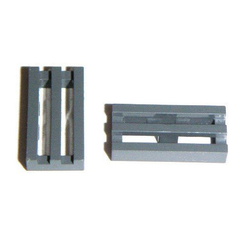 Lego Parts: 50 Medium Stone Gray Radiator Grilles
