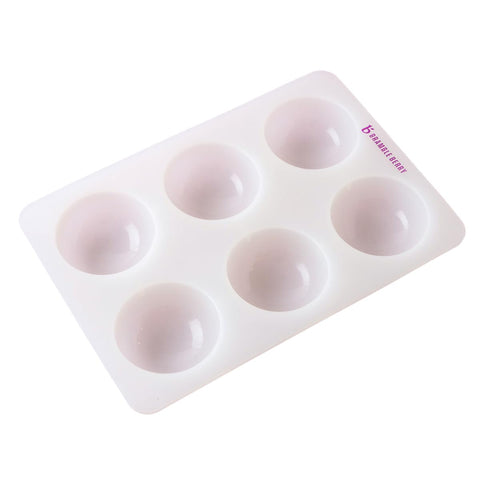 Bramble Berry 6-Cavity Silicone Dome Soap Mold - Perfect DIY Mold for Handmade Bath Essentials