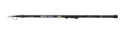 Mitchell Epic MX2 Telescopic Adjustable Rods, Designed for Float Fishing on River or Stream, Progressive Action to Reduce Lost Fish, Fishing Rod, Spinning Rods, Unisex, Black/Gold, 3.5m | 2-12g