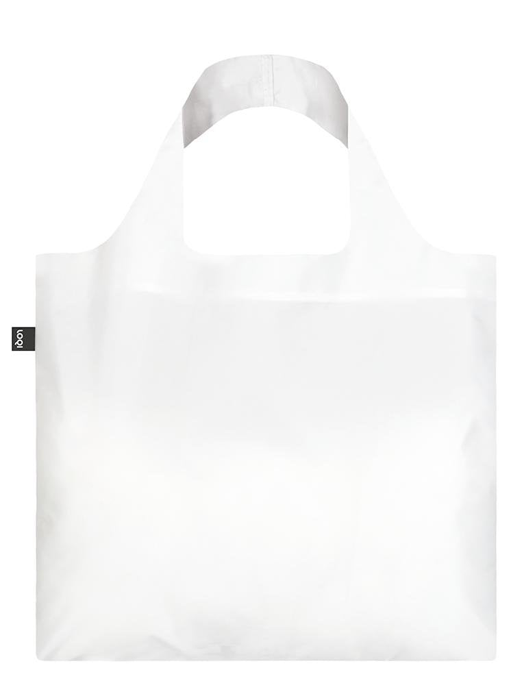 LOQI Puro Reusable Shopping Bag, Chalk