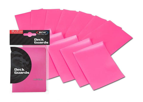(Ship from USA) 300 PINK DOUBLE MATTE DECK PROTECTORS SLEEVES MTG Standard BCW Deck Guards -ITEM#: G15/uiF982A20202