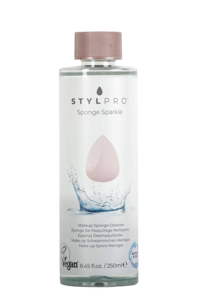 STYLPRO VEGAN SPONGE SPARKLE CLEANSER - 250ML