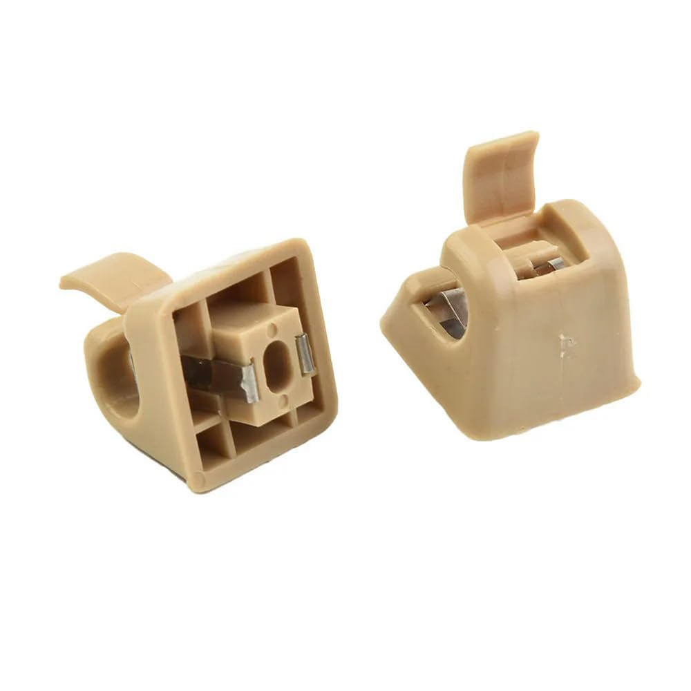 Oulesh Sun Visor Clip for Mercedes-Benz W126 W140 W201, 2Pcs Sun Visor Buckle Sun Visor Clips Holders