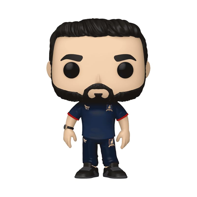 Funko Pop! TV: Ted Lasso - Roy Kent (Coach) WB Shop Exclusive Bundled with a Byron's Attic Protector